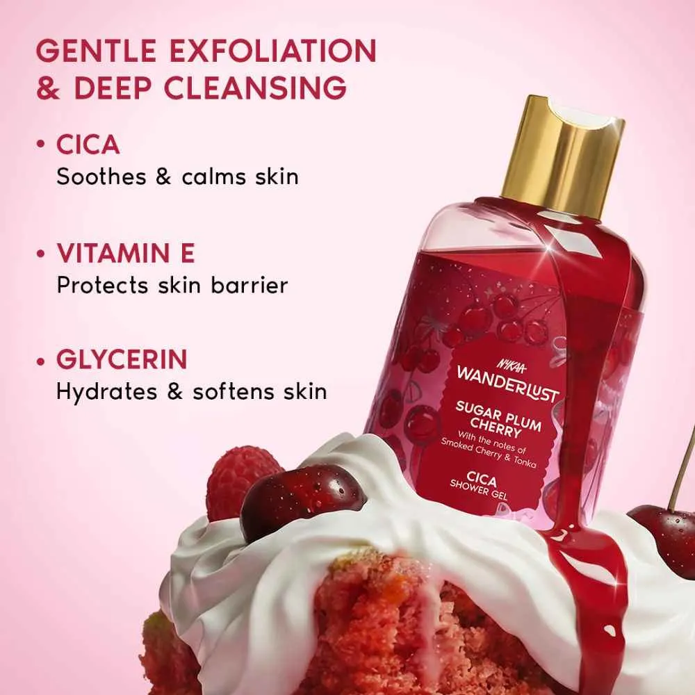 Sugar Plum Cherry Perfume Shower Gel2.webp