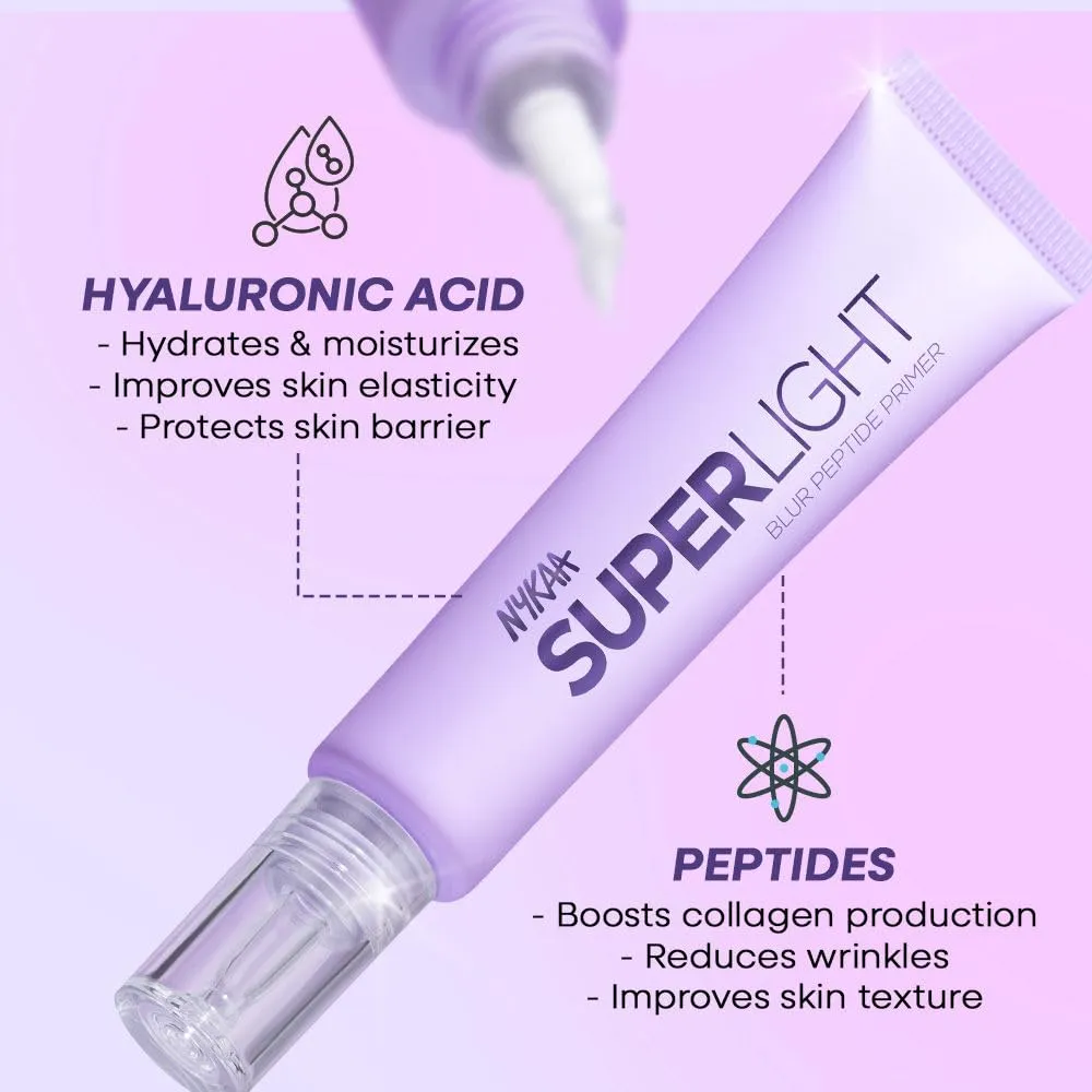 Nykaa Cosmetics Superlight Blur Peptide Primer4.webp