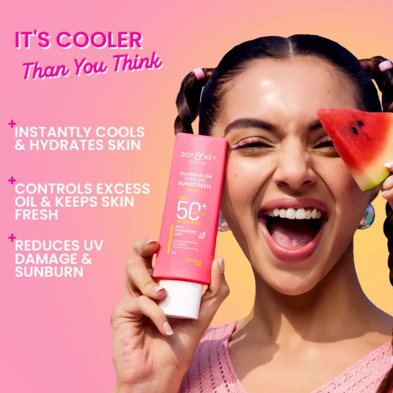 Dot & Key Watermelon Cooling Sunscreen Spf 50+ (50g)3.webp