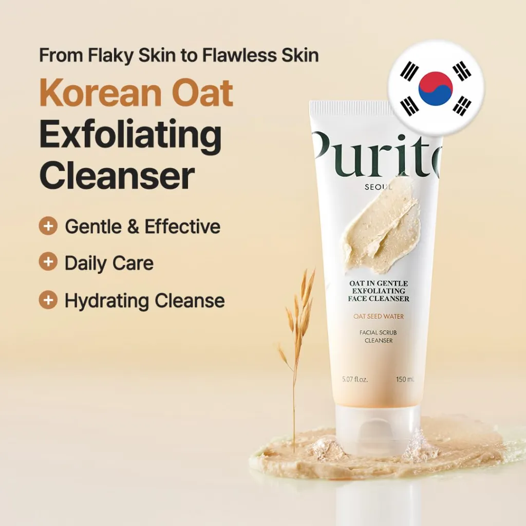 Purito Oat In Gentle Exfoliating Face Cleanser - 150ml3.webp
