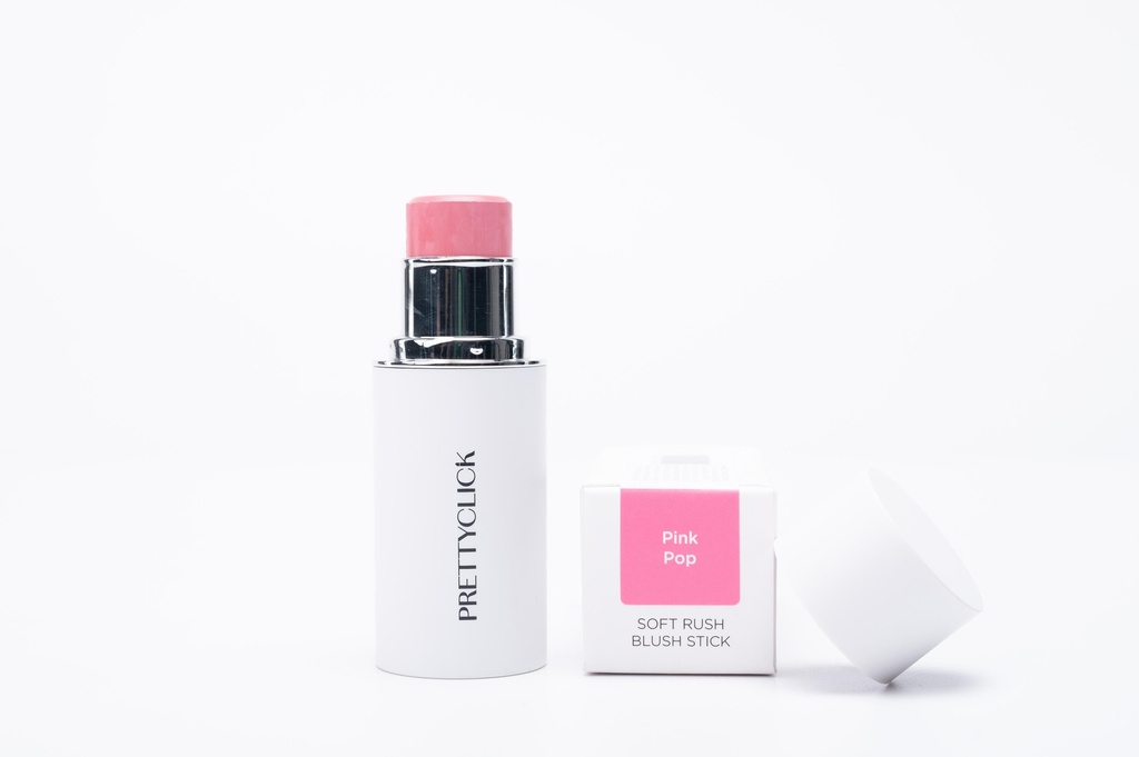 Prettyclick Soft Rush Blush Stick 6.5g- Pink Pop
