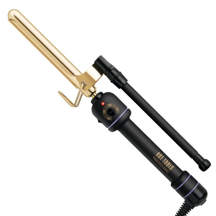 Hot Tools Professional 24K Gold Marcel Curling Iron/Wand, 1 inch