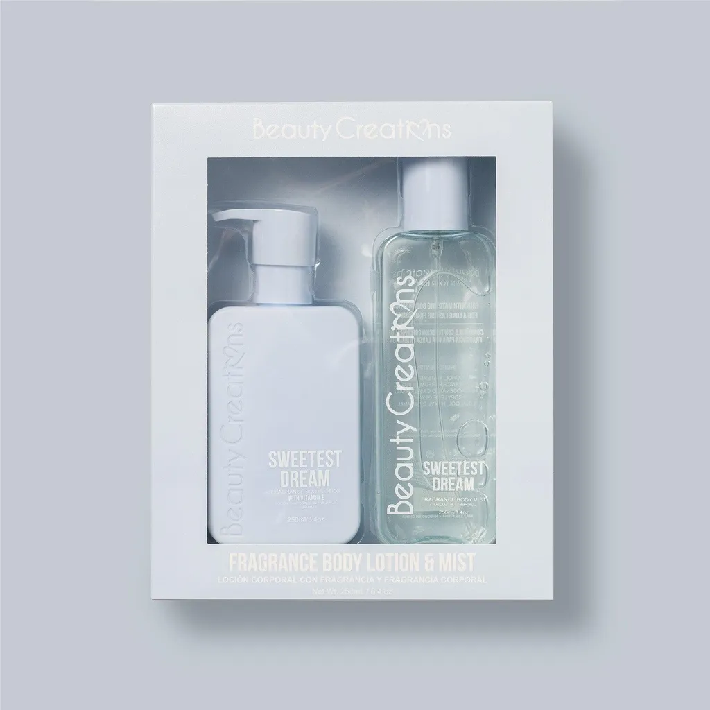 Beauty Creations Fragrance Body Lotion & Mist 250ml - Sweetest Dream