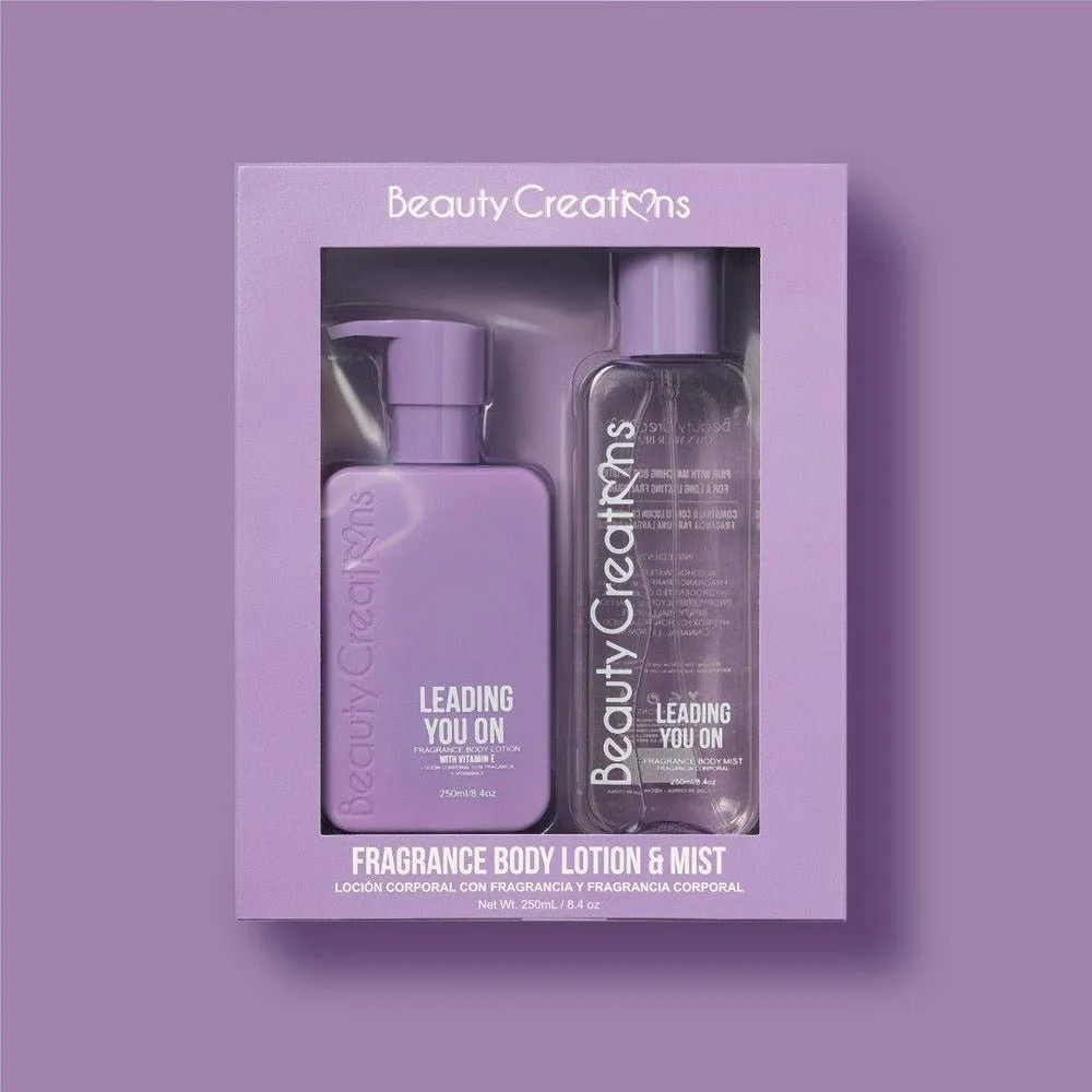Beauty Creations Fragrance Body Lotion & Mist 250ml - Leading You On