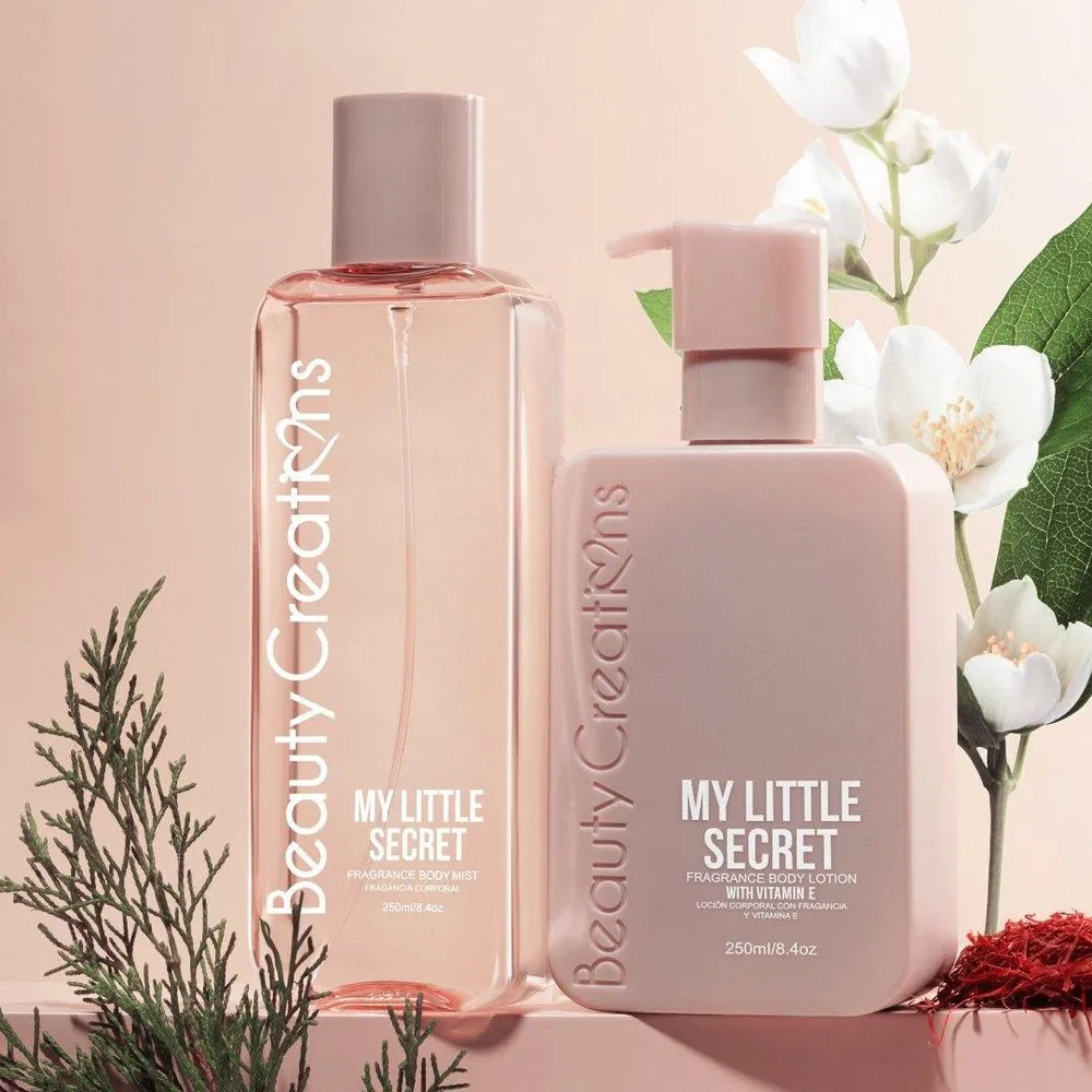 Beauty Creations Fragrance Body Lotion & Mist 250ml - My Little Secret